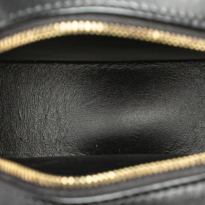 Celine Small Cuir de veau Cuir Triomphe Oval Sac porté croisé