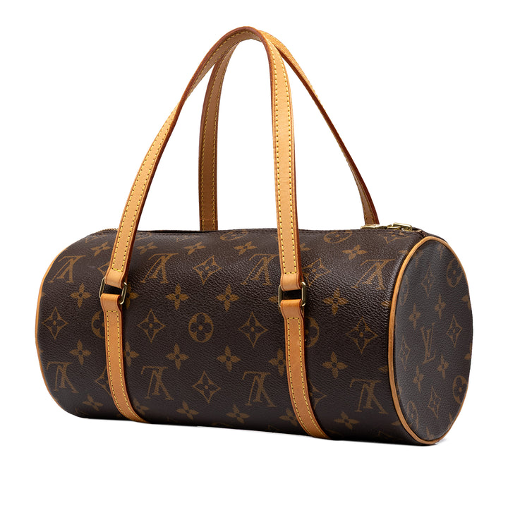 Louis Vuitton Sac à main Papillon 28 Monogram Marron – vue 2 – GABY PARIS