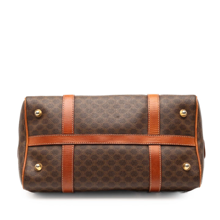 Celine Macadam Coated Toile Boston Sac