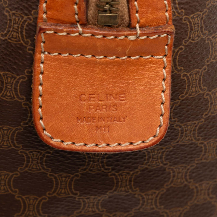 Celine Macadam Coated Toile Boston Sac