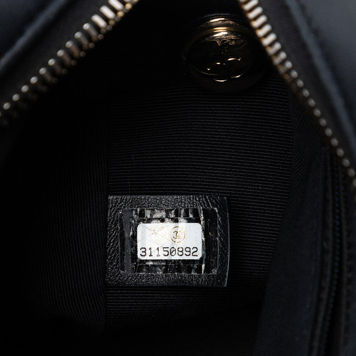 Chanel CC Cuir d’agneau Chain Embellished Sac caméra