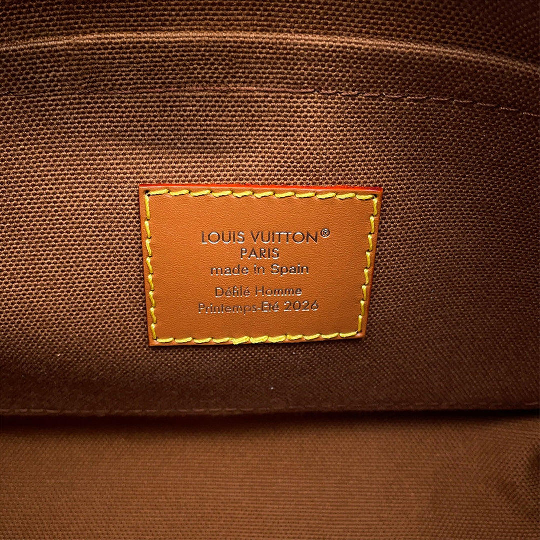 Louis Vuitton Pigment Keepall Bandouliere 25 Monogram Bleu