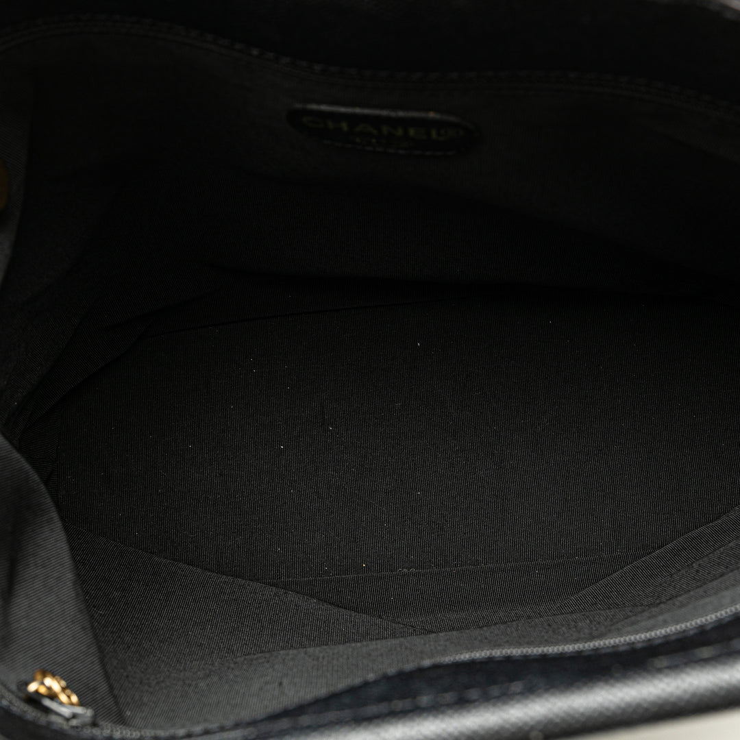 Chanel Caviar Tortoise anse supérieure Cabas – GABY PARIS Authentique