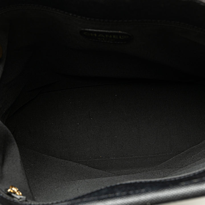 Chanel Caviar Tortoise anse supérieure Cabas – GABY PARIS Authentique