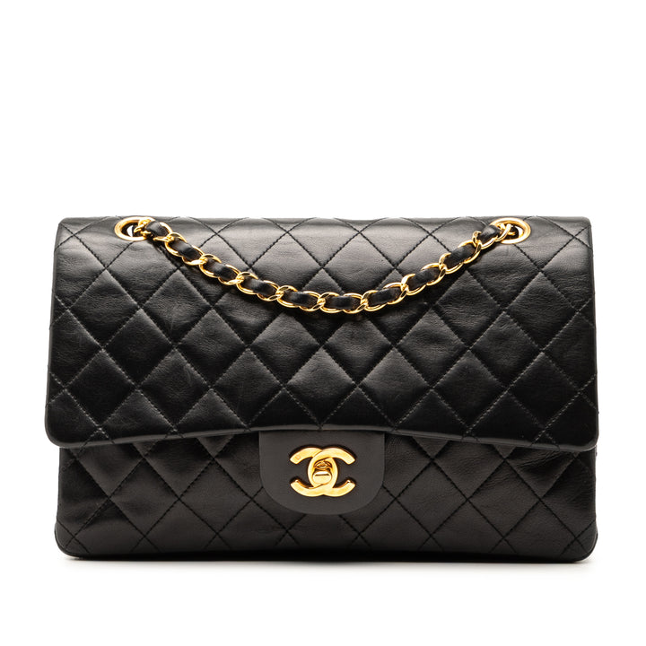 Chanel Medium Classic Cuir d’agneau Double rabat
