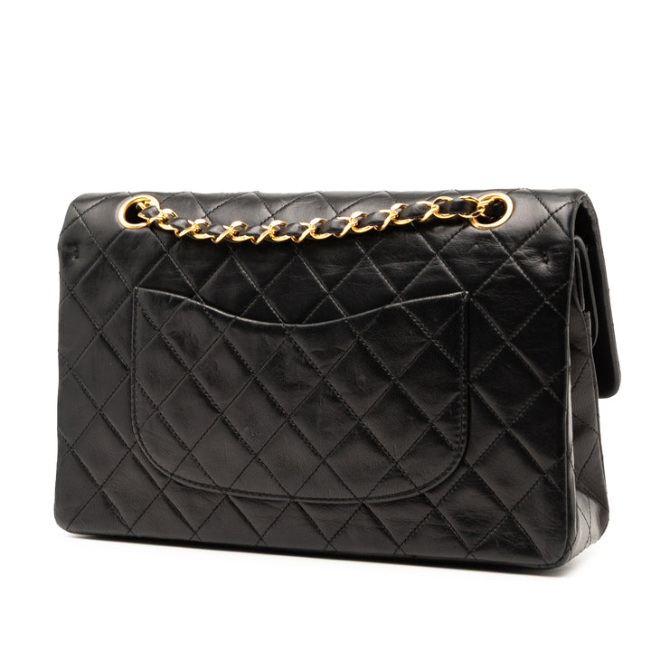 Chanel Medium Classic Cuir d’agneau Double rabat
