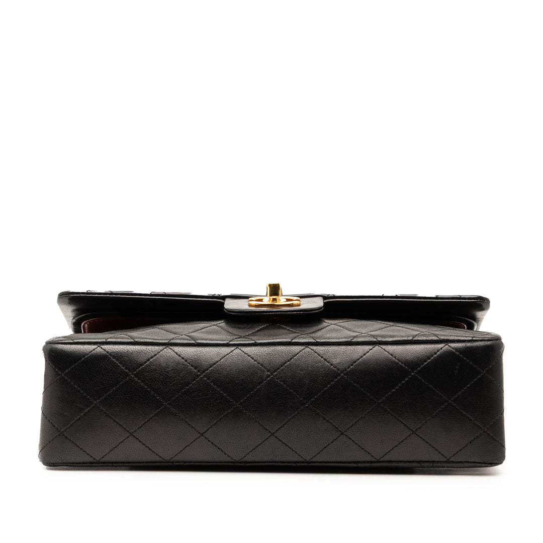 Chanel Medium Classic Cuir d’agneau Double rabat