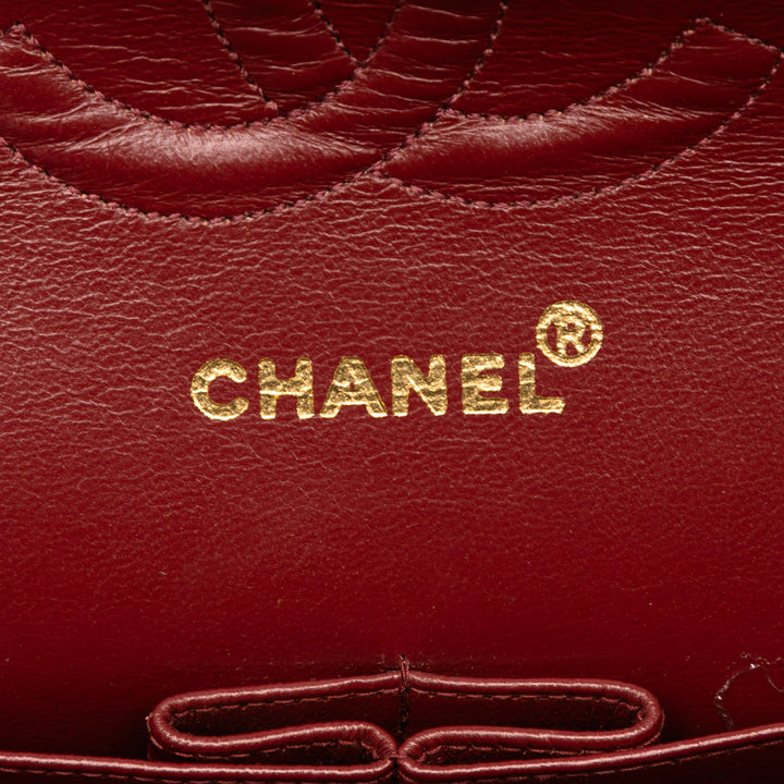 Chanel Medium Classic Cuir d’agneau Double rabat