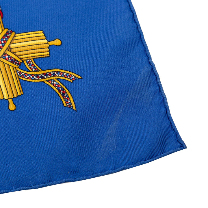 Hermès Republique Francaise Liberte Egalite Fraternite Soie Foulard 90