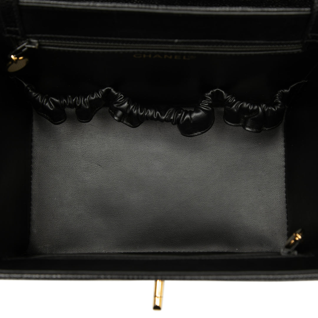 Chanel CC Caviar Vanity Boîte Étui