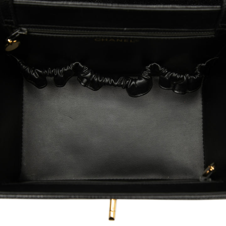 Chanel CC Caviar Vanity Boîte Étui