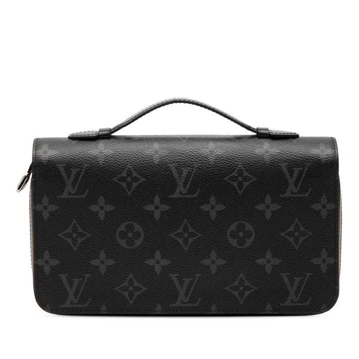 Louis Vuitton Monogram Eclipse Zippy XL Portefeuille