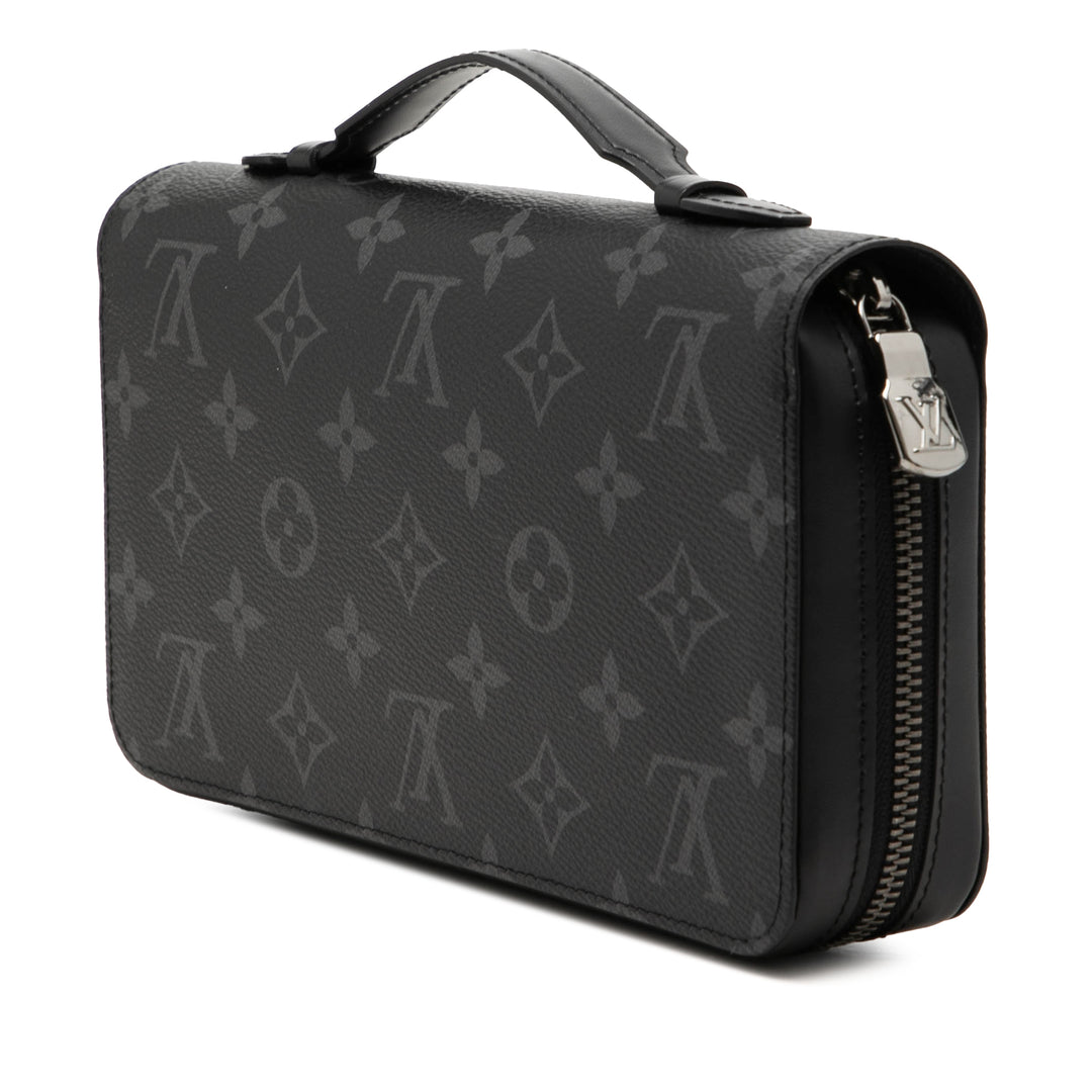 Louis Vuitton Monogram Eclipse Zippy XL Portefeuille
