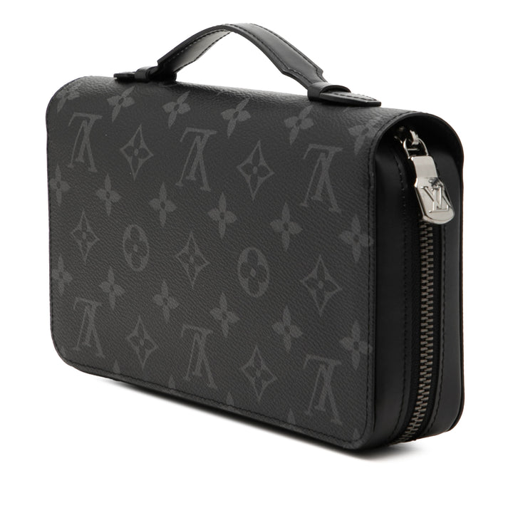 Louis Vuitton Monogram Eclipse Zippy XL Portefeuille
