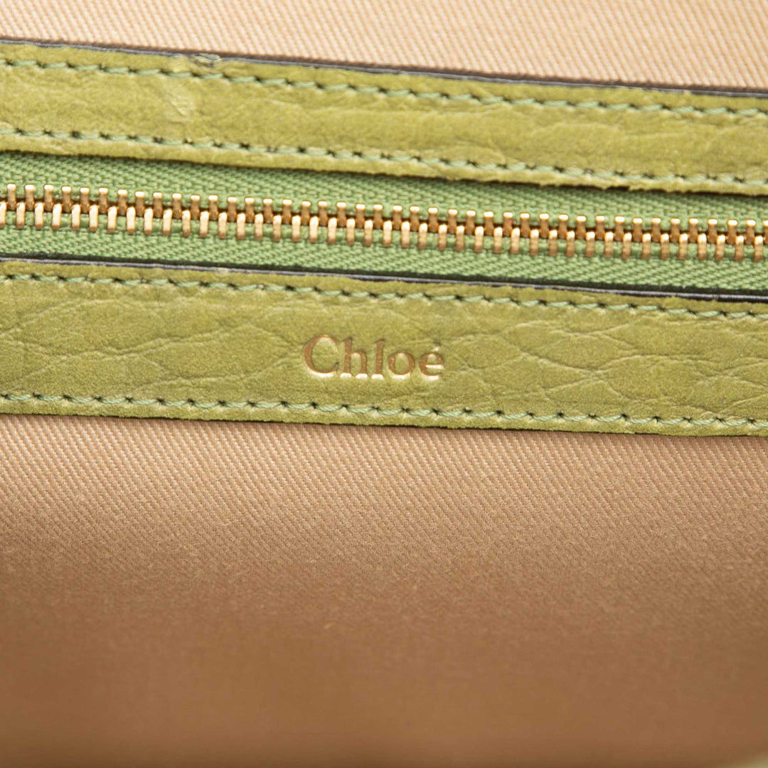 Pebbled Sally Sac Moyen Vert