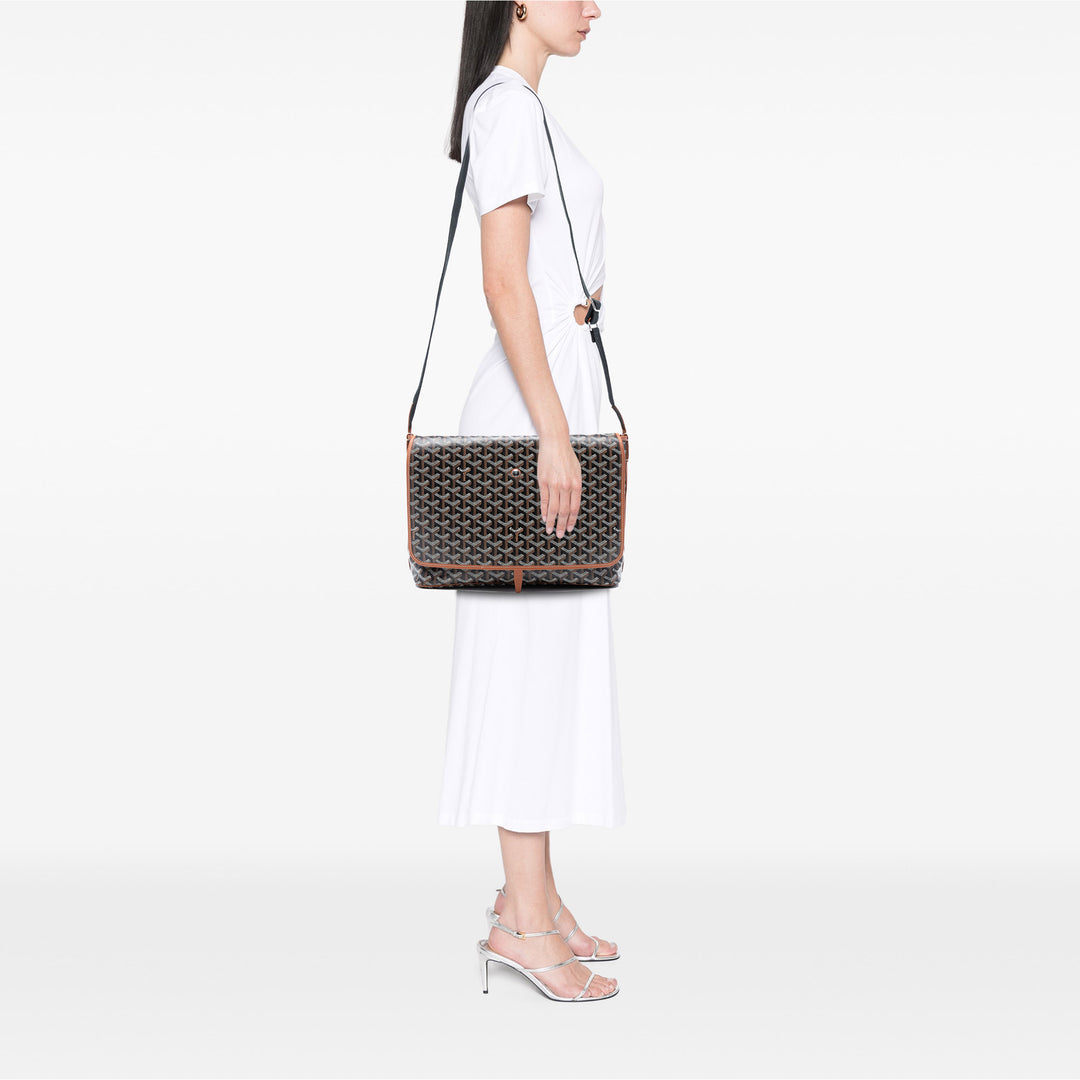 Goyard Goyardine Capetien MM Messenger Bag