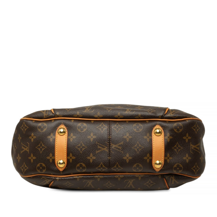 Louis Vuitton Sac porté épaule Galliera Monogram PM Marron – vue 3 – GABY PARIS