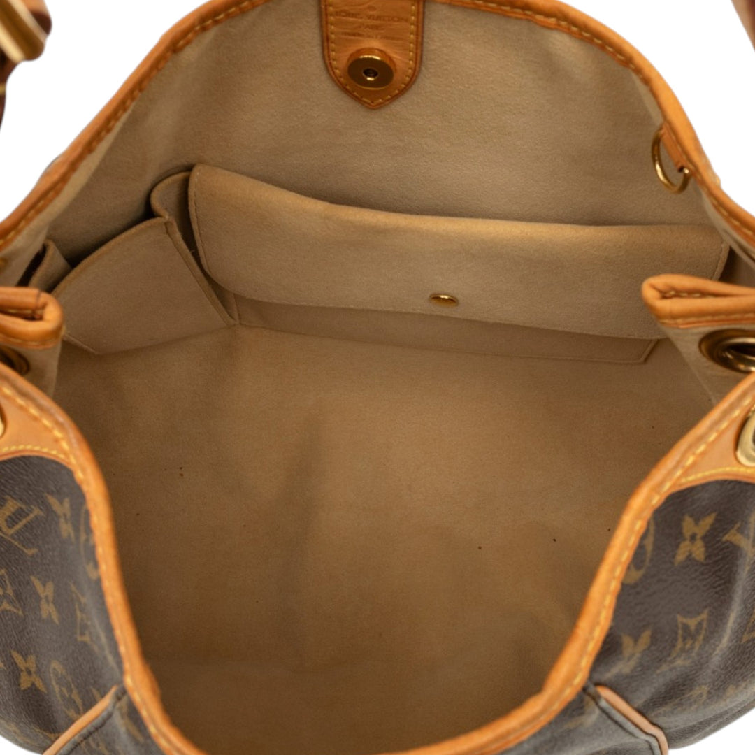 Louis Vuitton Sac porté épaule Galliera Monogram PM Marron – vue 4 – GABY PARIS