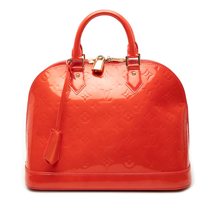 Louis Vuitton Monogram Vernis Alma PM
