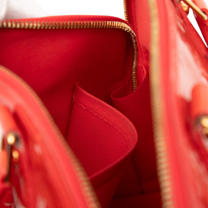 Louis Vuitton Monogram Vernis Alma PM