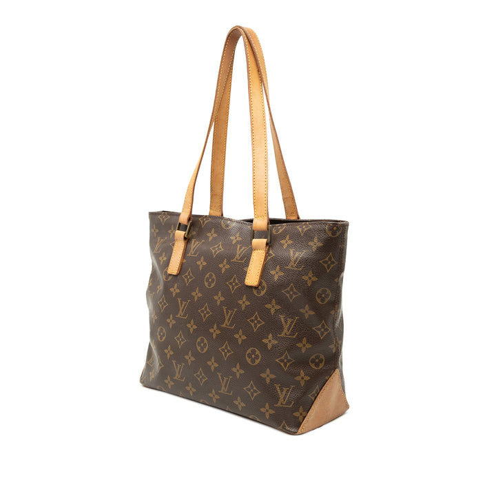 Cabas Piano Monogram Marron