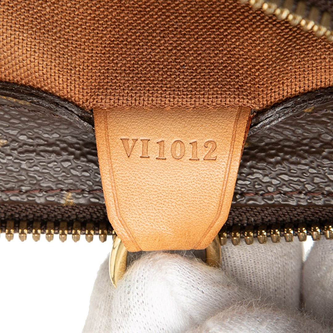 Cabas Piano Monogram Marron