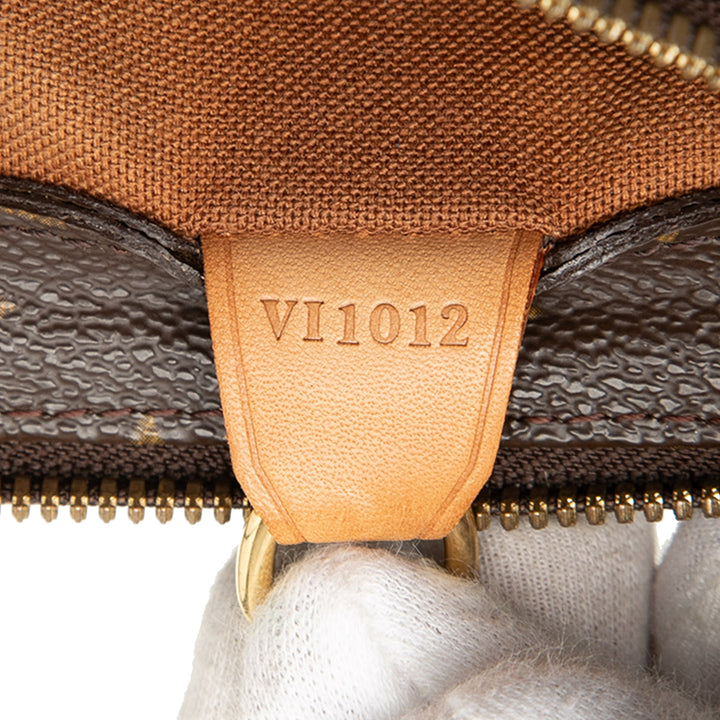 Cabas Piano Monogram Marron