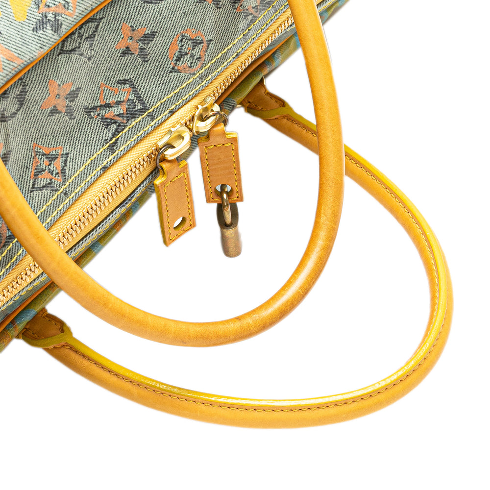 Monogram Pulp Line Weekender GM White - Gaby Paris