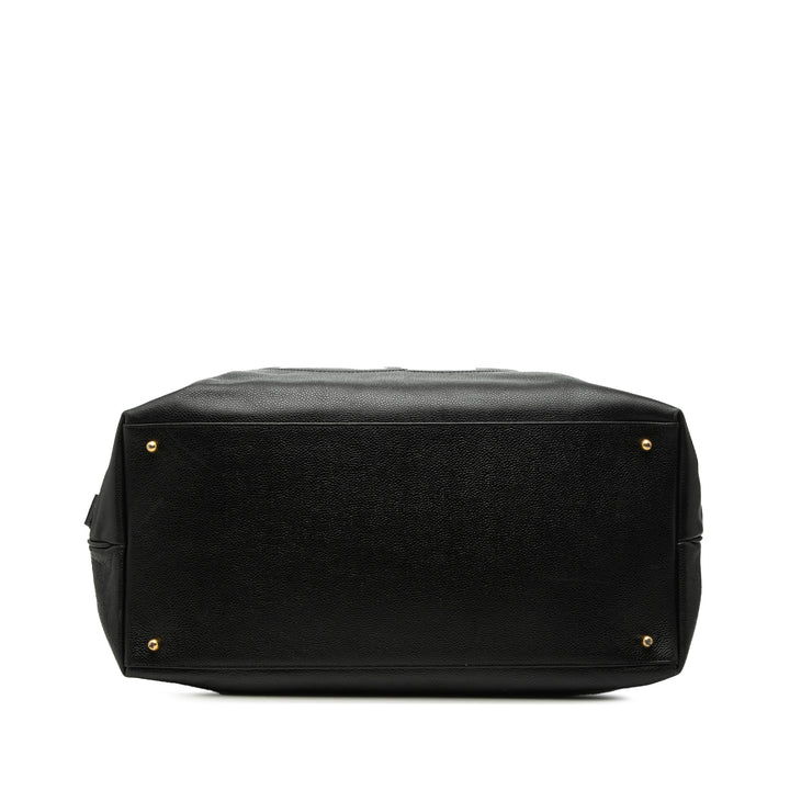 Chanel Large CC Caviar Hobo