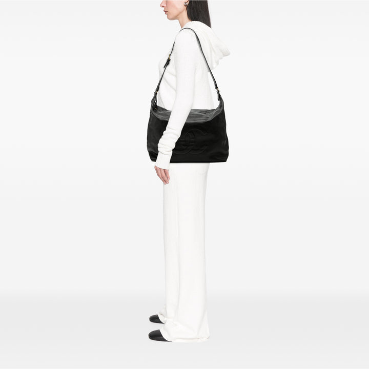 Chanel Large CC Caviar Hobo
