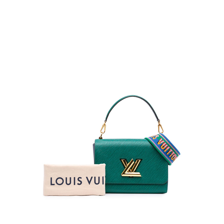 Louis Vuitton Bicolore Twist MM Épi Vert – vue 7 – GABY PARIS
