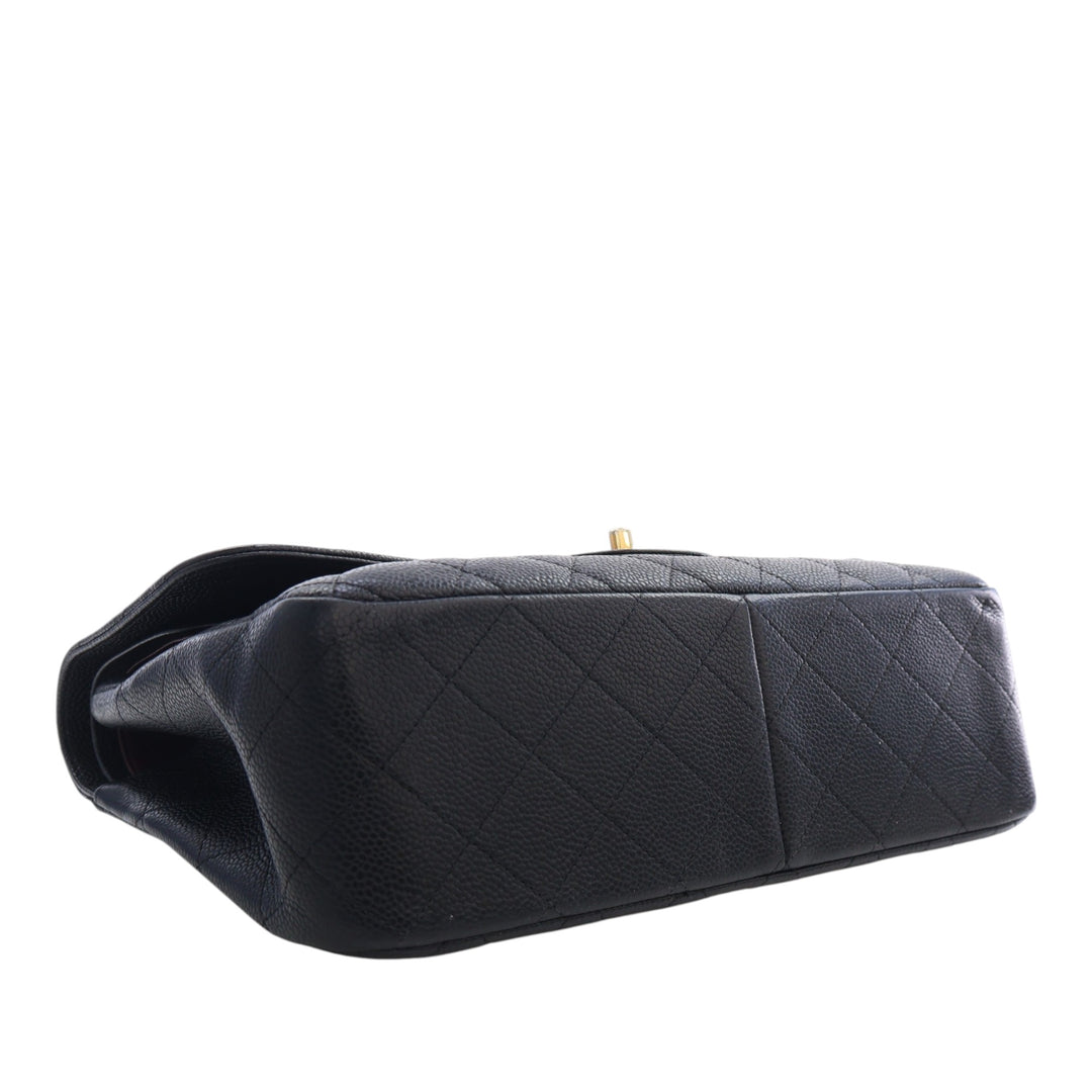Chanel Jumbo Classic Caviar Double rabat