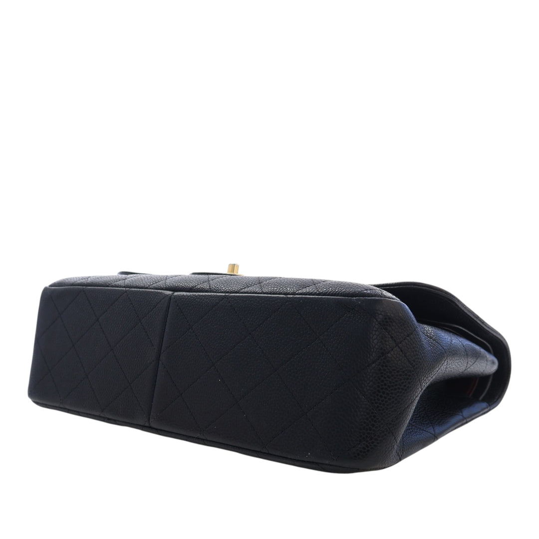 Chanel Jumbo Classic Caviar Double rabat