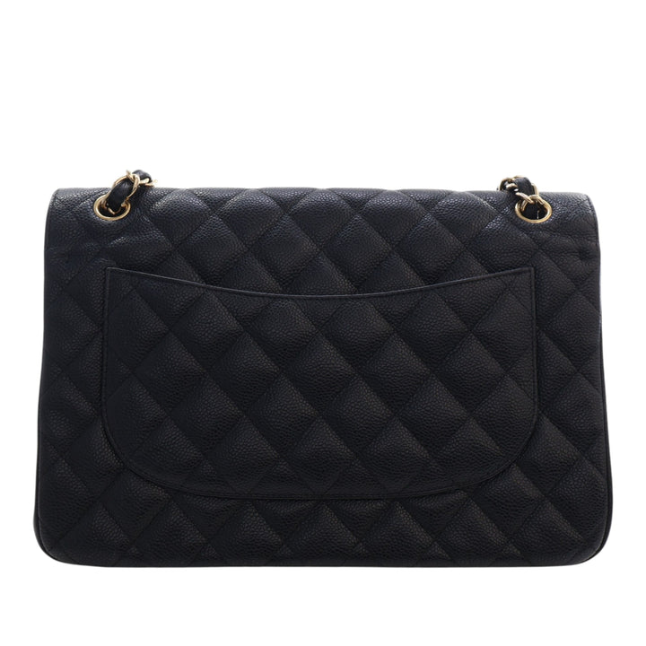 Chanel Jumbo Classic Caviar Double rabat