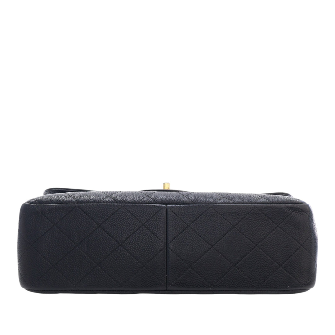 Chanel Jumbo Classic Caviar Double rabat