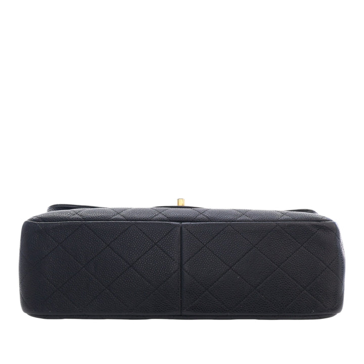 Chanel Jumbo Classic Caviar Double rabat