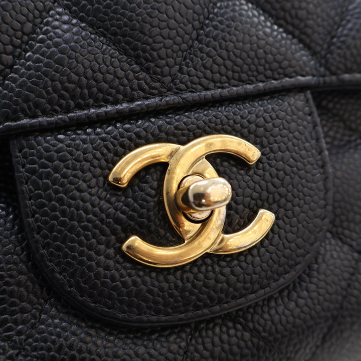 Chanel Jumbo Classic Caviar Double rabat