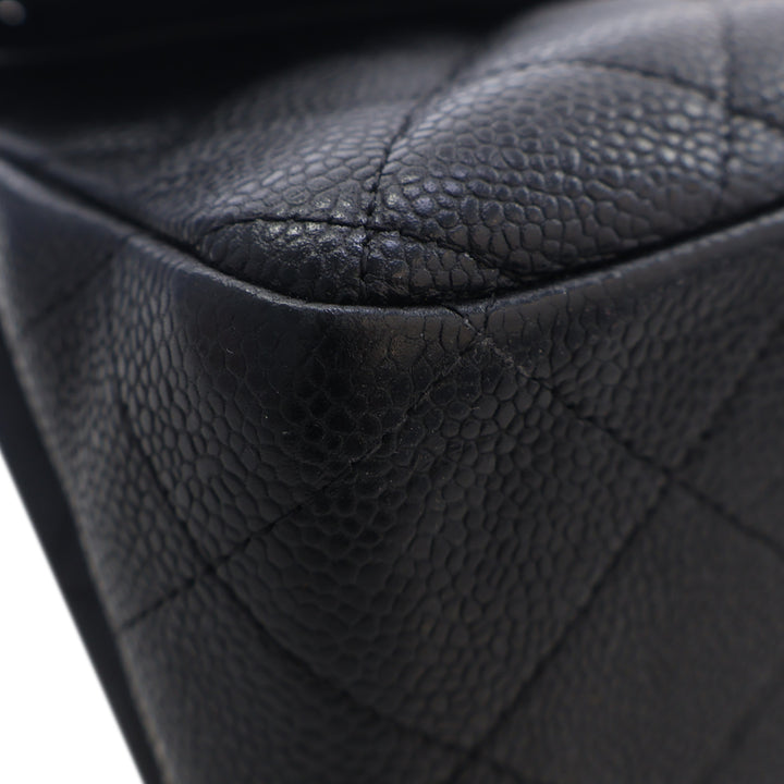 Chanel Jumbo Classic Caviar Double rabat