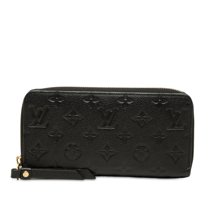Zippy Portefeuille long Monogram Empreinte Noir