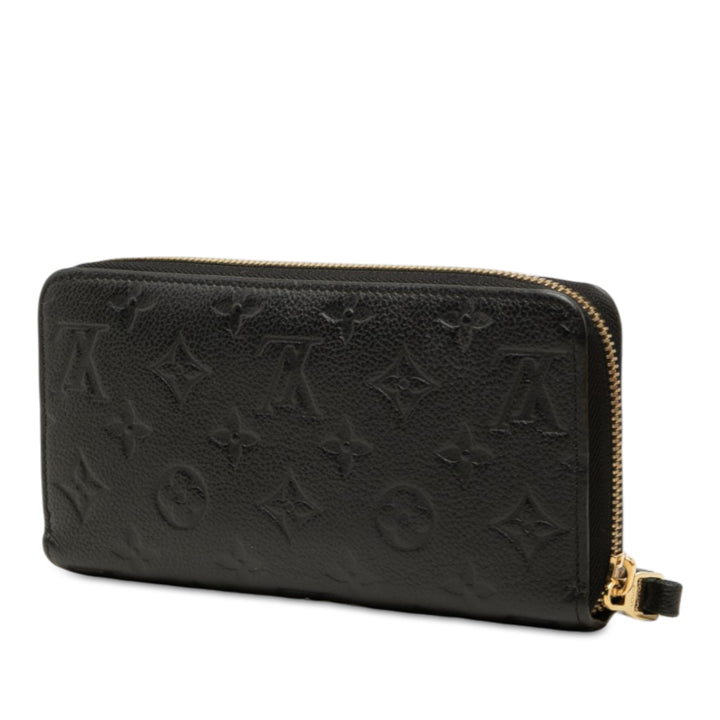 Zippy Portefeuille long Monogram Empreinte Noir