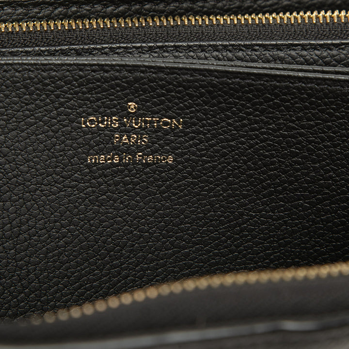 Zippy Portefeuille long Monogram Empreinte Noir