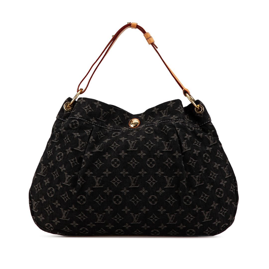 Louis Vuitton Monogram Denim Daily PM Black - GABY PARIS