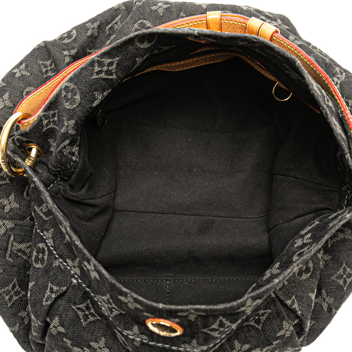 Louis Vuitton Monogram Denim Daily PM Black - GABY PARIS