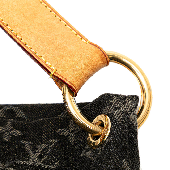 Louis Vuitton Monogram Denim Daily PM Black - GABY PARIS