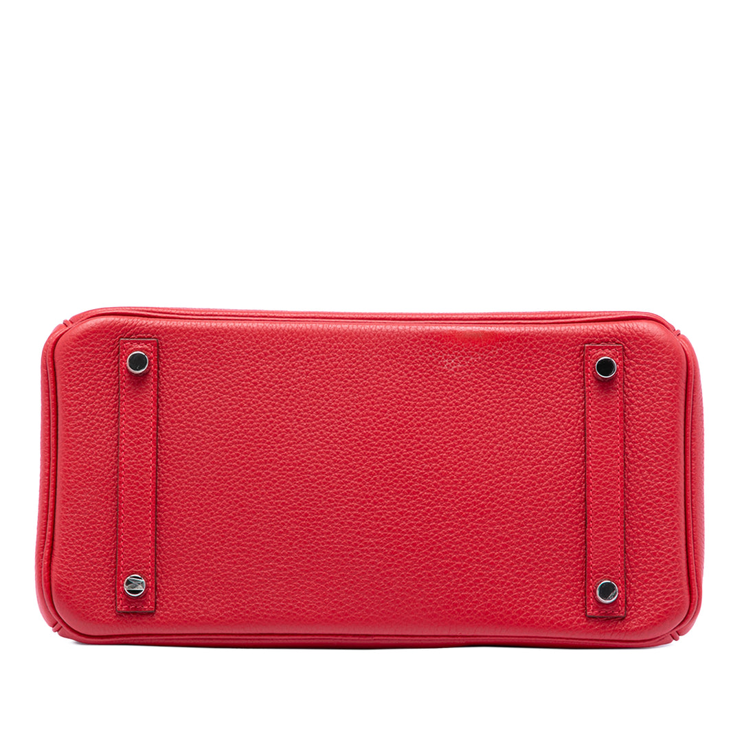 Hermès Clemence Birkin Retourne 30