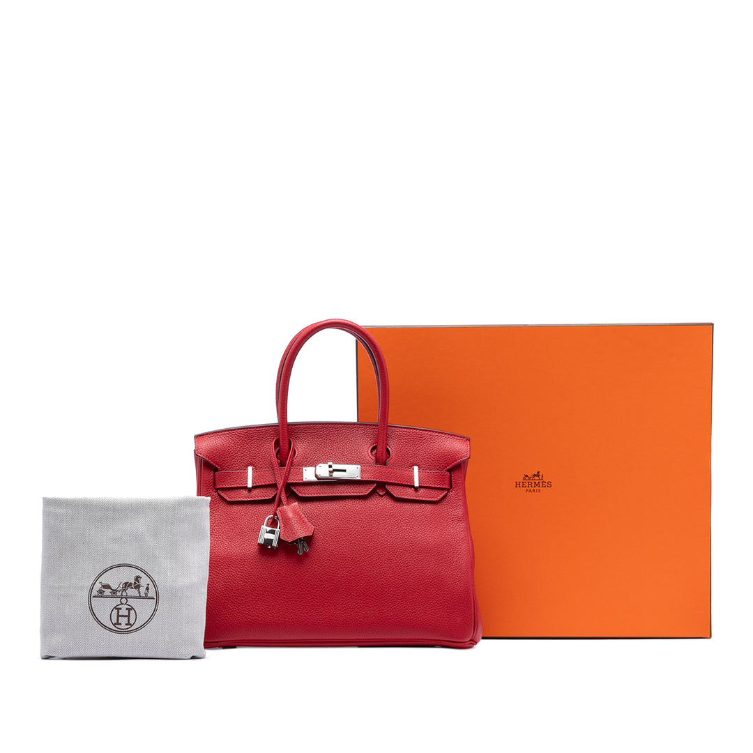 Hermès Clemence Birkin Retourne 30