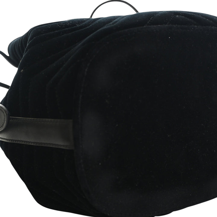 Gucci GG Marmont 2.0 Matelasse Velours Bucket Sac