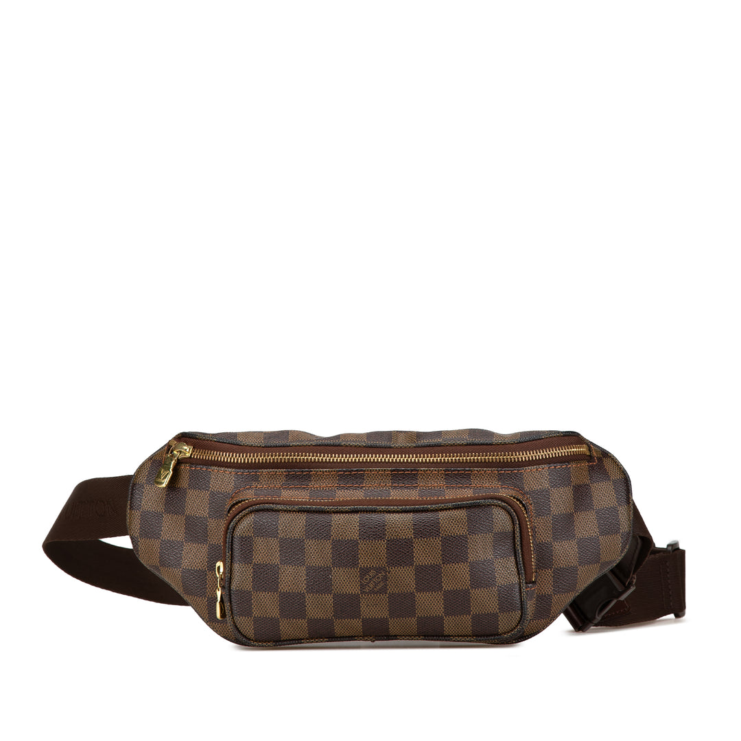 Damier Ebene Melville Belt Bum Bag Brown - Gaby Paris