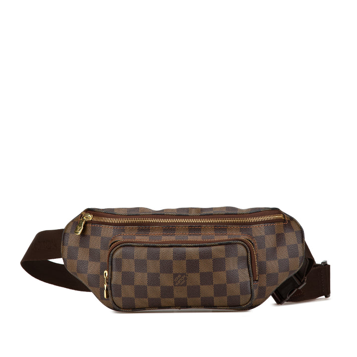 Damier Ebene Melville Belt Bum Bag Brown - Gaby Paris