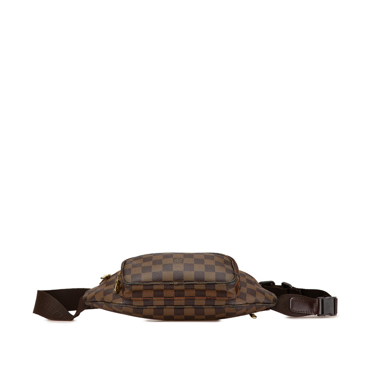 Damier Ebene Melville Belt Bum Bag Brown - Gaby Paris